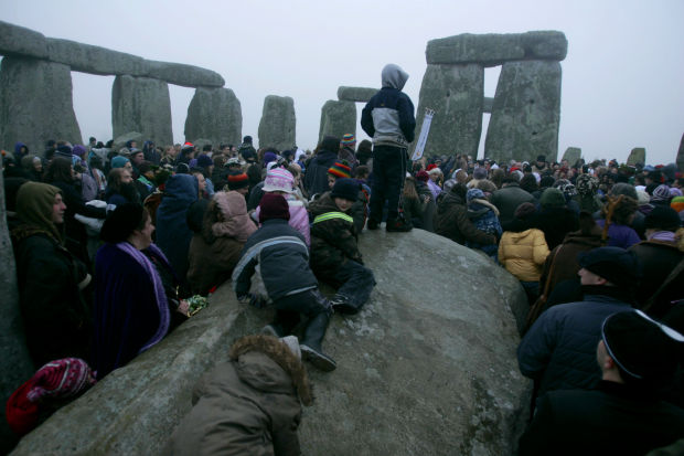 Winter solstice at Stonehenge